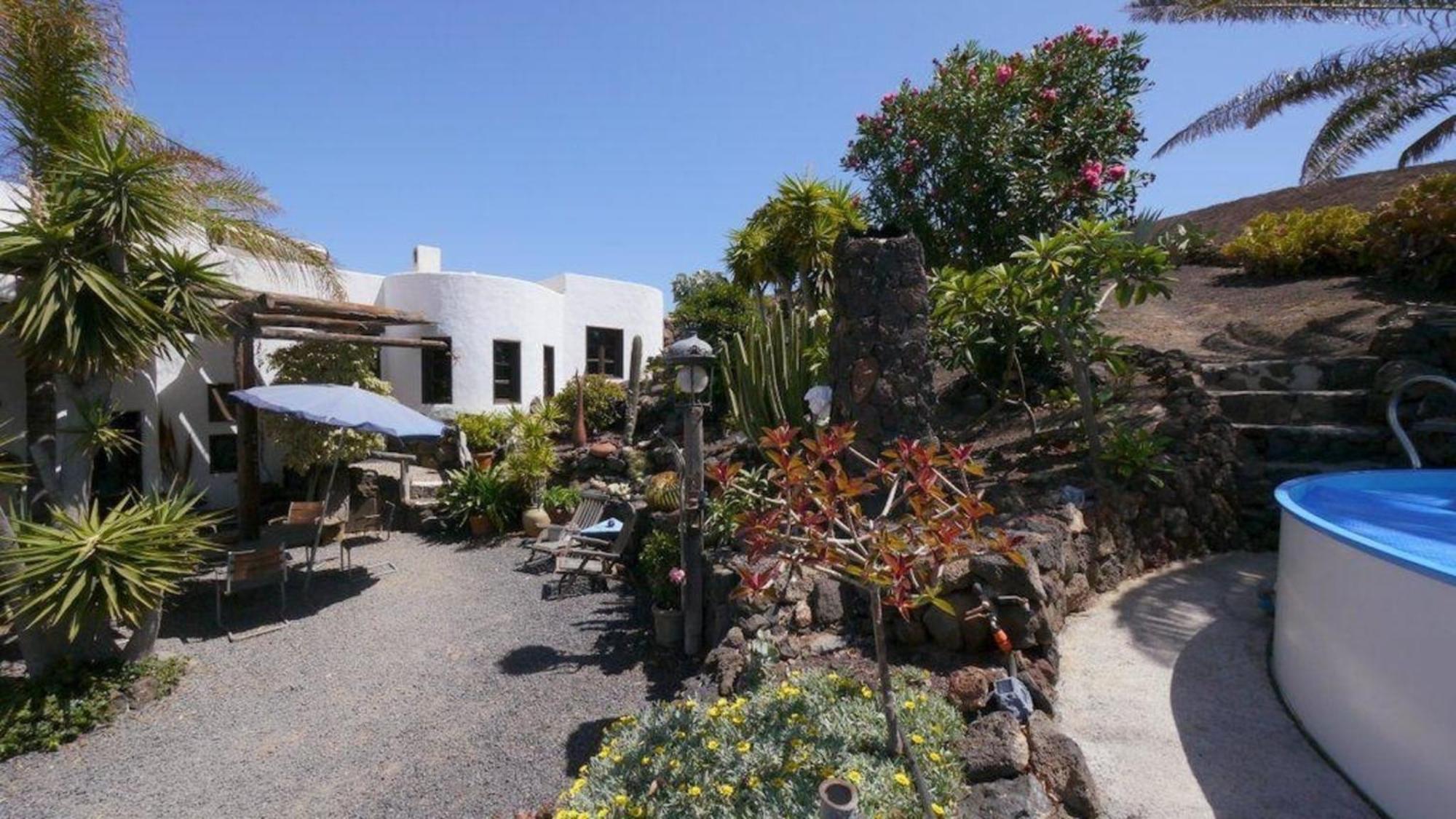 Ferienhaus In Guatiza Mit Gemeinsamem Pool Eksteriør bilde